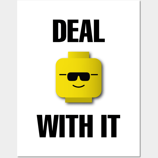 Deal With It Wall Art by fullgrownham